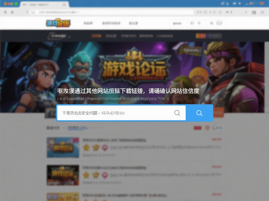 若要通过其他网站获取下载链接，请务必确认网站的信誉