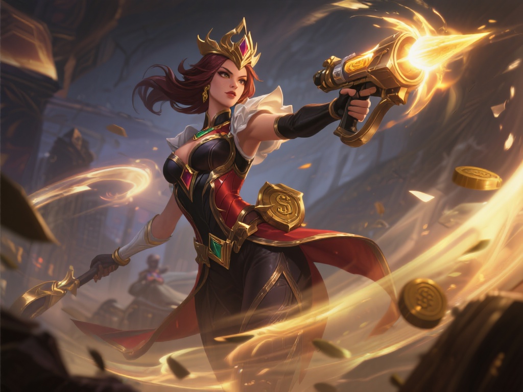 在当前游戏中，赏金女王是一名备受追捧的射手英雄，她