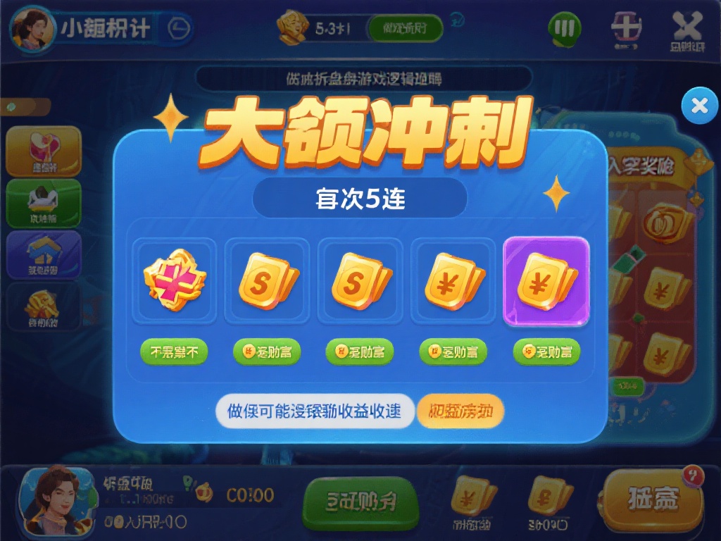 深度解析"赏金女王40倍五连女王"游戏规则和策略 小额积累,大额冲刺
每一次五连中的小额奖励虽然无